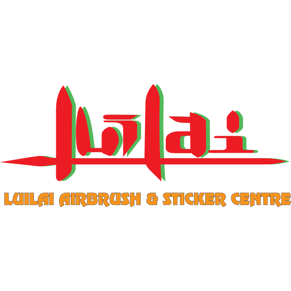 LUILAI AIRBRUSH & STICKER Logo ,Logo , icon , SVG LUILAI AIRBRUSH & STICKER Logo