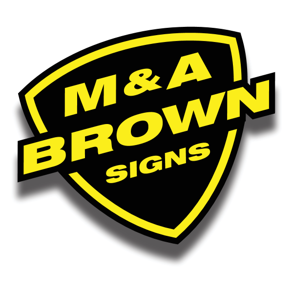 M & A Brown Signs Logo ,Logo , icon , SVG M & A Brown Signs Logo