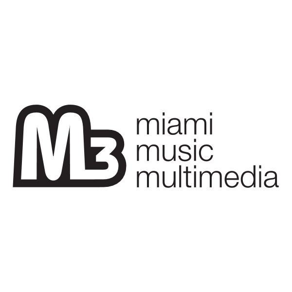 M3 Miami Music Multimedia Logo ,Logo , icon , SVG M3 Miami Music Multimedia Logo