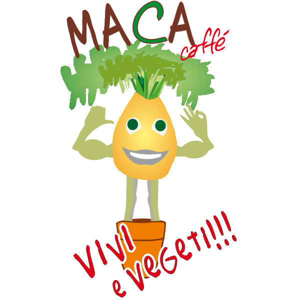 MACAcaffè (mascot) Logo ,Logo , icon , SVG MACAcaffè (mascot) Logo