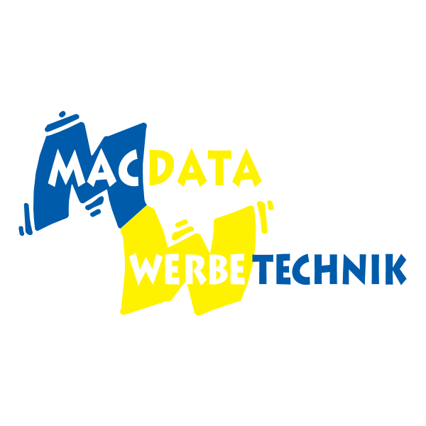 Macdata-Werbetechnik Logo ,Logo , icon , SVG Macdata-Werbetechnik Logo