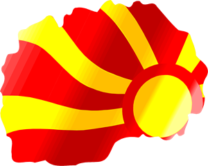 Macedonia flag Logo ,Logo , icon , SVG Macedonia flag Logo