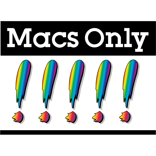 Macs Only Logo ,Logo , icon , SVG Macs Only Logo