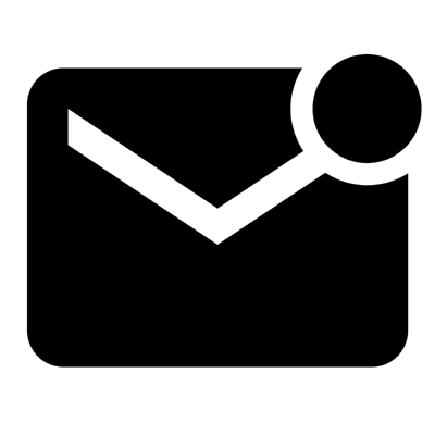 mail unread ,Logo , icon , SVG mail unread