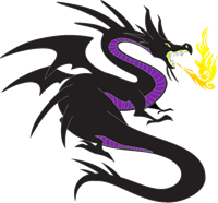 Maleficent dragon Logo ,Logo , icon , SVG Maleficent dragon Logo