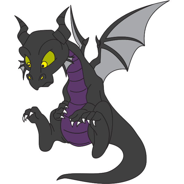 Maleficent junior dragon Logo ,Logo , icon , SVG Maleficent junior dragon Logo