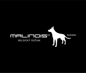 Malinois Belgium Dog Logo