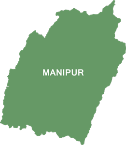 Manipur Map Logo ,Logo , icon , SVG Manipur Map Logo