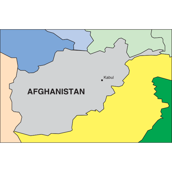 MAP OF AFGHANISTAN Logo