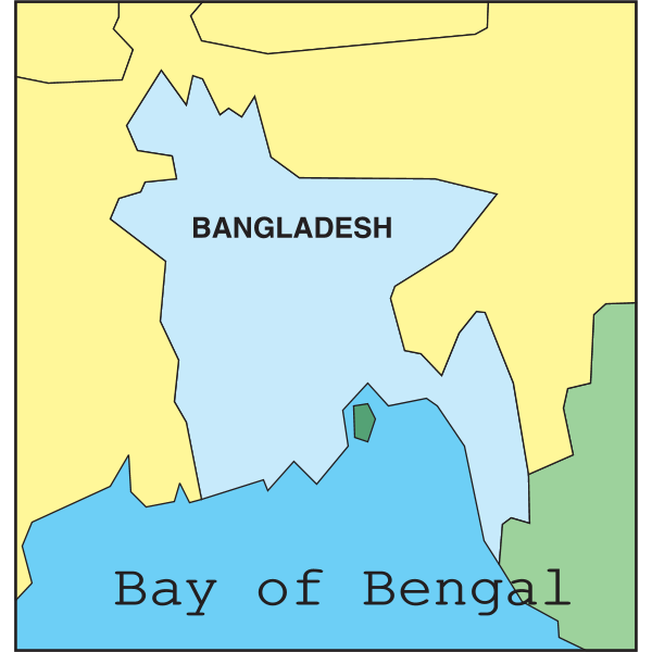 Map Of Bangladesh Logo 