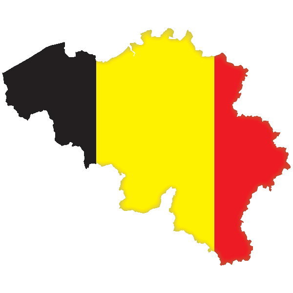 MAP OF BELGIUM AND BELGIAN FLAG Logo ,Logo , icon , SVG MAP OF BELGIUM AND BELGIAN FLAG Logo