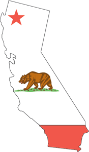 MAP OF CALIFORNIA Logo