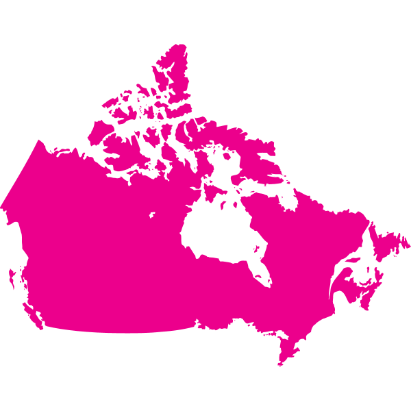 MAP OF CANADA Logo