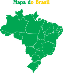 Mapa do Brasil Logo ,Logo , icon , SVG Mapa do Brasil Logo