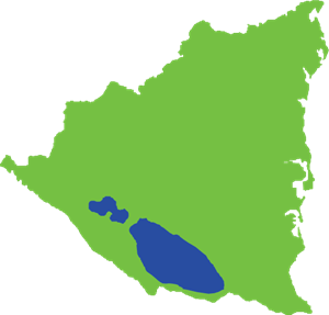 Mapa Nicaragua Logo