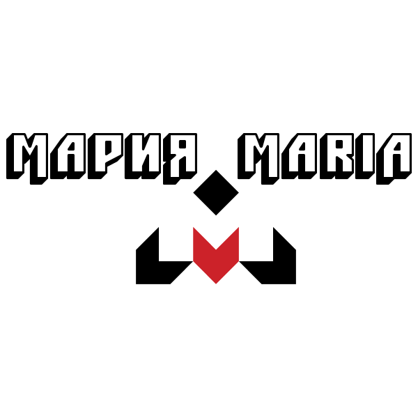 Maria ,Logo , icon , SVG Maria