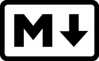 Markdown Logo ,Logo , icon , SVG Markdown Logo