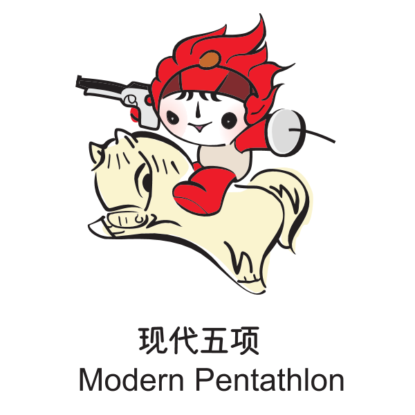 Mascota Pekin – Beijing Mascot Logo ,Logo , icon , SVG Mascota Pekin – Beijing Mascot Logo