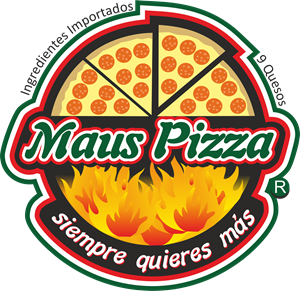 Maus Pizza Logo ,Logo , icon , SVG Maus Pizza Logo