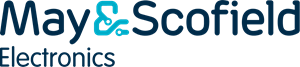 May & Scofield Electronics Logo
