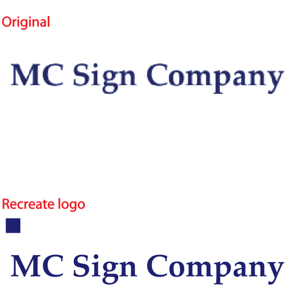 MC sign company Logo