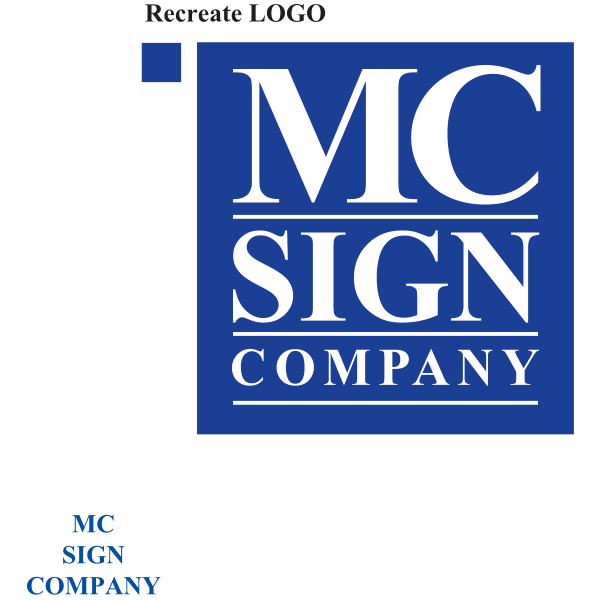 MC Sign Logo ,Logo , icon , SVG MC Sign Logo