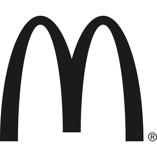 McDonald's black ,Logo , icon , SVG McDonald's black