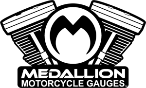 Medallion Motorcycle Gauges Logo ,Logo , icon , SVG Medallion Motorcycle Gauges Logo