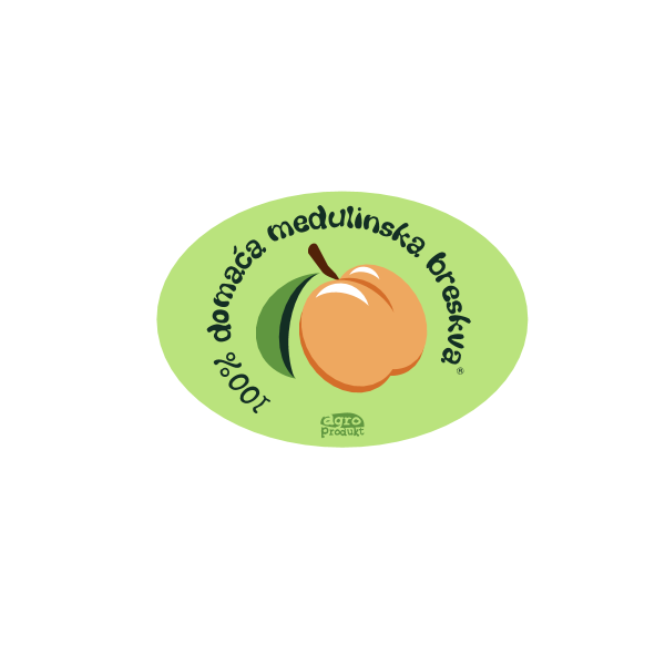 Medulinska breskva – Agroprodukt Logo ,Logo , icon , SVG Medulinska breskva – Agroprodukt Logo