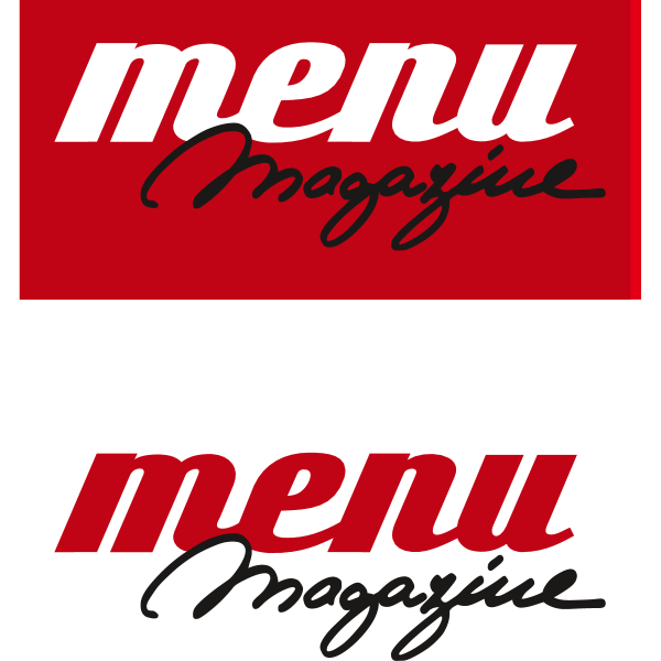 Menu Magazine Logo