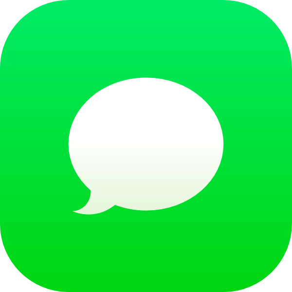 Messages iOS ,Logo , icon , SVG Messages iOS