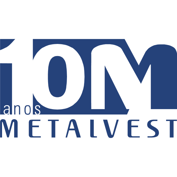 Metalvest 10 Anos Logo ,Logo , icon , SVG Metalvest 10 Anos Logo
