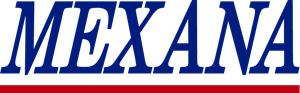Mexana alternativo azul Logo
