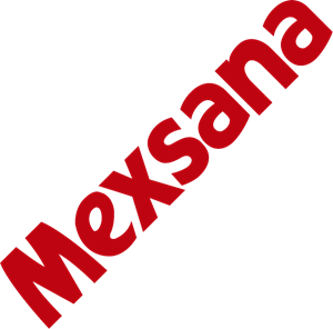 Mexsana inclinado Logo