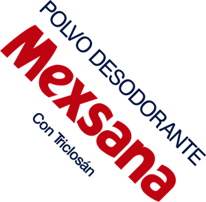 Mexsana polvo desodorante inclinado Logo