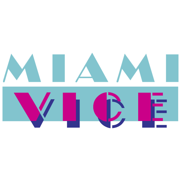 Miami Vice ,Logo , icon , SVG Miami Vice
