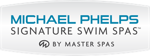 Michael Phelps Swim Signature Swim Spas By Master Logo
