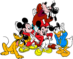 Mickey and friends Logo