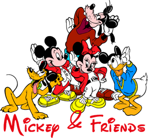 Mickey & Friends Logo ,Logo , icon , SVG Mickey & Friends Logo