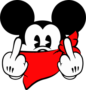 mickey mouse fuck Logo