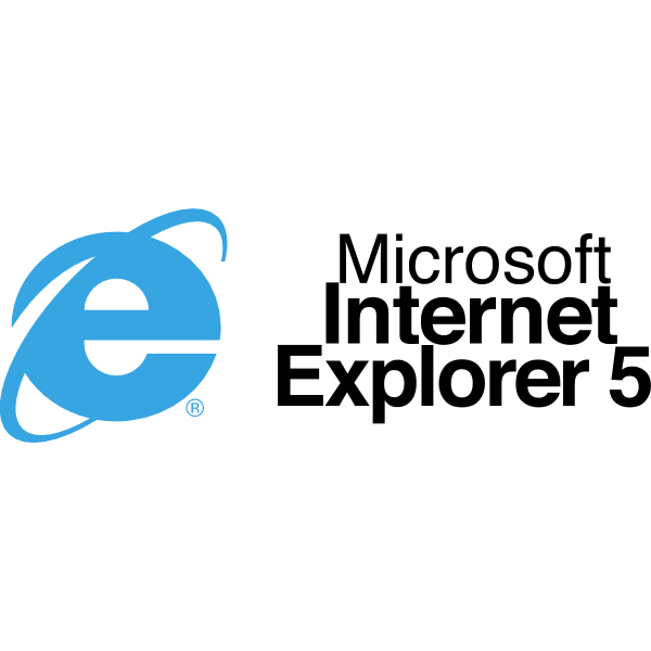 Microsoft Internet Explorer 5 Logo