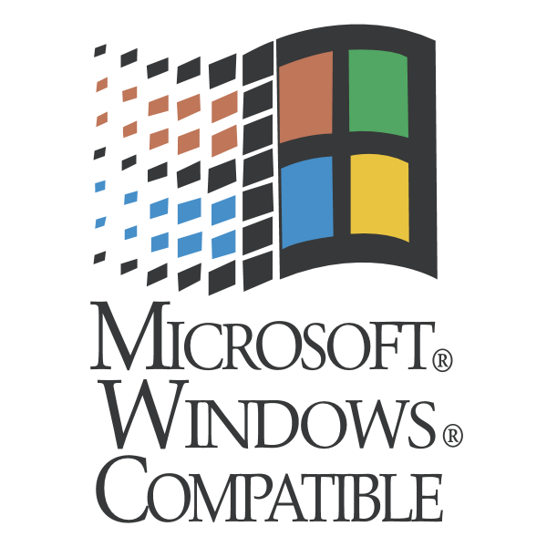Microsoft Windows Compatible ,Logo , icon , SVG Microsoft Windows Compatible