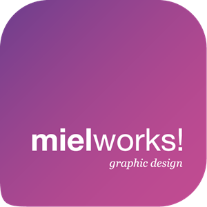 mielworks! graphic design Logo