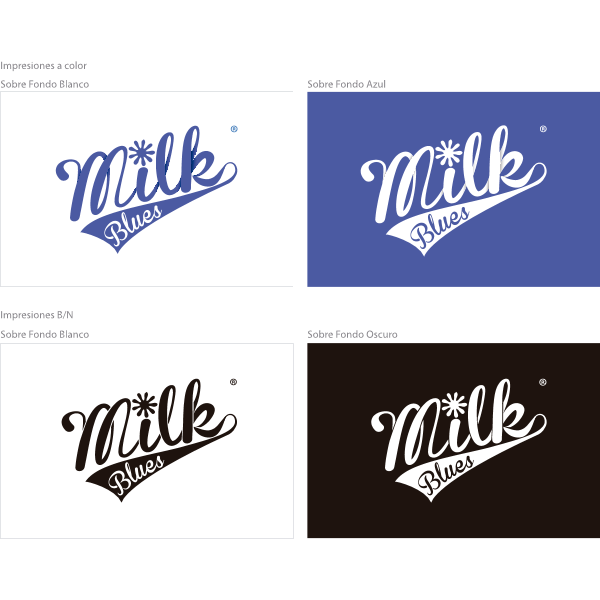 Milk Blues Logo ,Logo , icon , SVG Milk Blues Logo