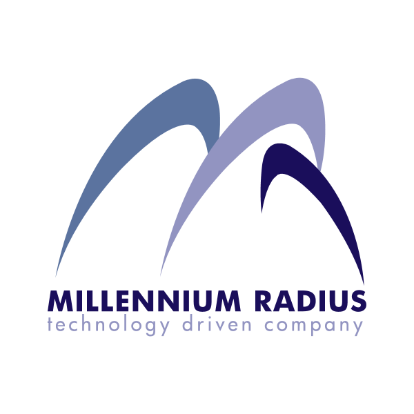 Millennium Radius Logo ,Logo , icon , SVG Millennium Radius Logo