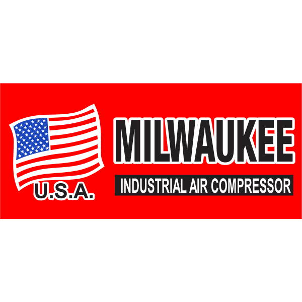 Milwaukee Industrial Air Compressor Logo ,Logo , icon , SVG Milwaukee Industrial Air Compressor Logo