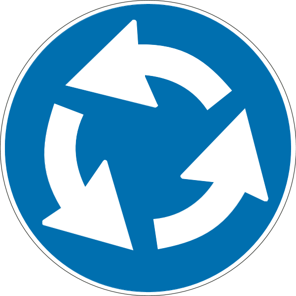MINI ROUNDABOUT SIGN Logo ,Logo , icon , SVG MINI ROUNDABOUT SIGN Logo