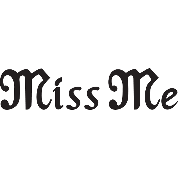 Miss Me Logo ,Logo , icon , SVG Miss Me Logo