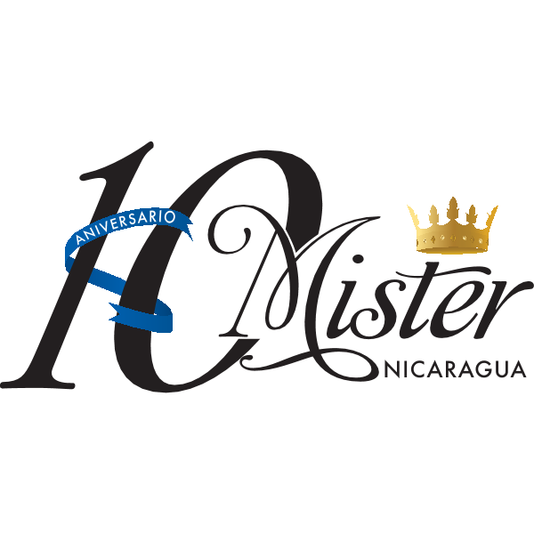 Mister Nicaragua 10 years Logo