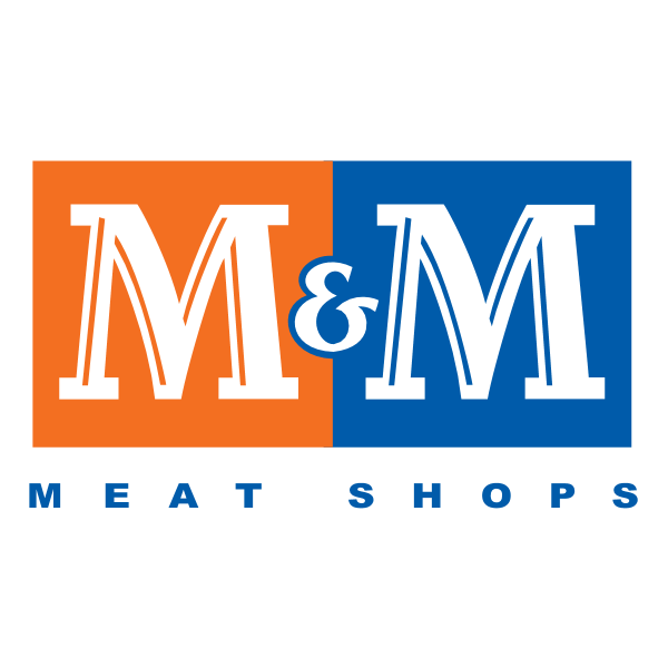 M&M Meat Shops Logo ,Logo , icon , SVG M&M Meat Shops Logo